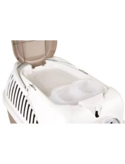 Flamingo Transportbox Tour Taupeá Xs 33x52x34cm | Worldofanimals.nl Heeft Het! -Huisdierbenodigdheden Verkoopwinkel transportbox tour taupea xs 33x52x34cm 1