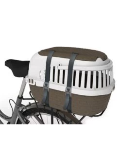 Flamingo Transportbox Tour Taupeá Xs 33x52x34cm | Worldofanimals.nl Heeft Het! -Huisdierbenodigdheden Verkoopwinkel transportbox tour taupea xs 33x52x34cm 2