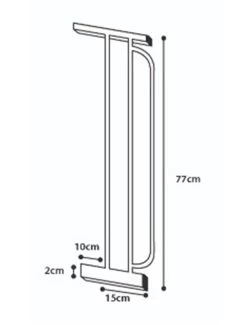 Flamingo Verlengst. Hondenhek 31002 Wit 15cm | Worldofanimals.nl Heeft Het! 5 Flamingo Verlengst. Hondenhek 31002 Wit 15cm | Worldofanimals.nl Heeft Het! -Huisdierbenodigdheden Verkoopwinkel verlengst hondenhek 31002 wit 15cm 1