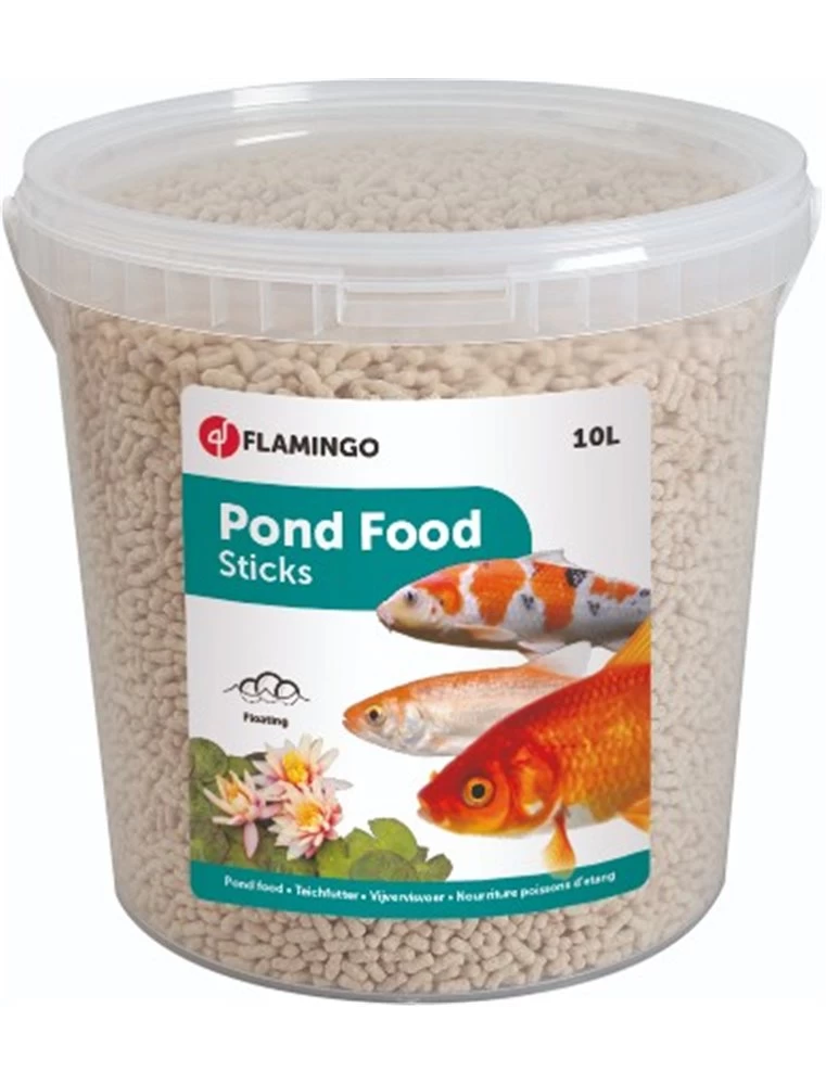 Flamingo Vijvervoer Sticks - 10l | Worldofanimals.nl Heeft Het! 4 Flamingo Vijvervoer Sticks - 10l | Worldofanimals.nl Heeft Het! - Afbeelding 2