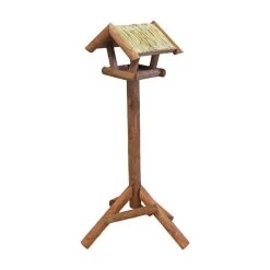 Boon Voederhuis Bruin Mini Met Stro Dak.