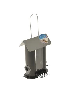 Duvo Voedersilo Metaal Voor Zaden 2 Zijden | Worldofanimals.nl Heeft Het!