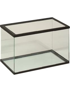 Flamingo Volglas Aquarium 50x25x30 Cm Zwart | Worldofanimals.nl Heeft Het!