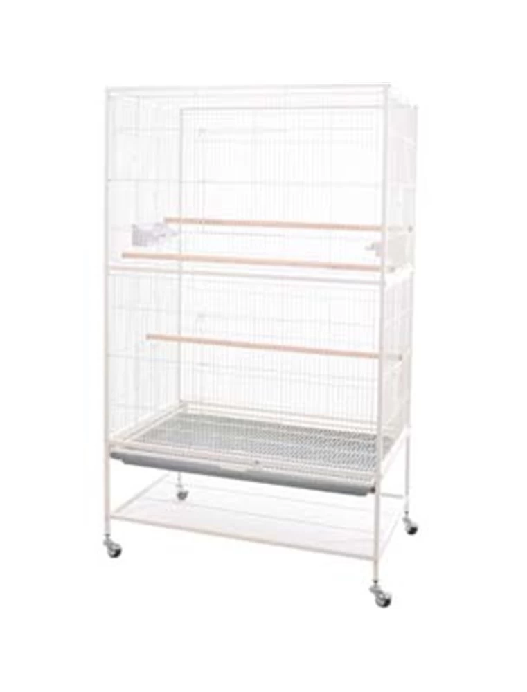 Flamingo Voliere Sumba Wit 3 Flamingo Voliere Sumba Wit