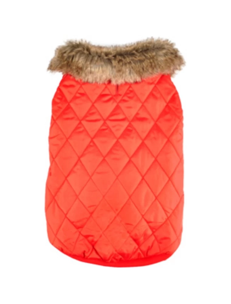 Flamingo Winterjas Elia Rood 30cm | Worldofanimals.nl Heeft Het! 6 Flamingo Winterjas Elia Rood 30cm | Worldofanimals.nl Heeft Het! - Afbeelding 4