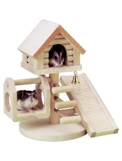 Flamingo Wonderland Huizen Knaagd 21x22x16 | Worldofanimals.nl Heeft Het!