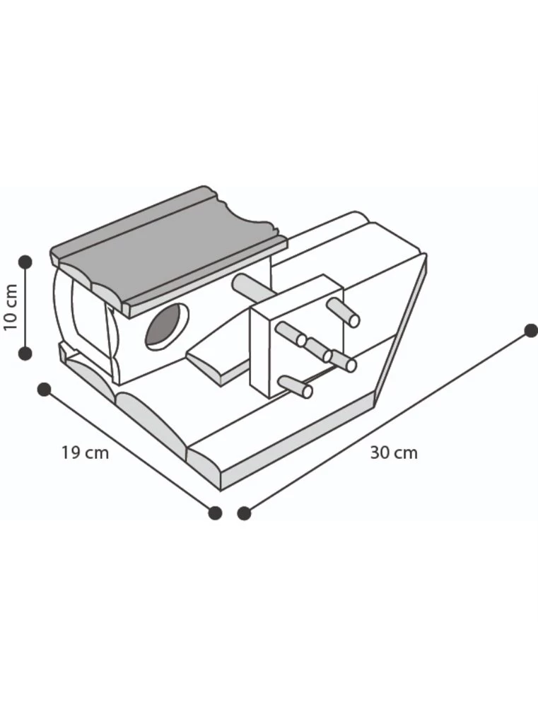 Flamingo Wonderland Pirate 30x19x10cm | Worldofanimals.nl Heeft Het! 4 Flamingo Wonderland Pirate 30x19x10cm | Worldofanimals.nl Heeft Het! - Afbeelding 2
