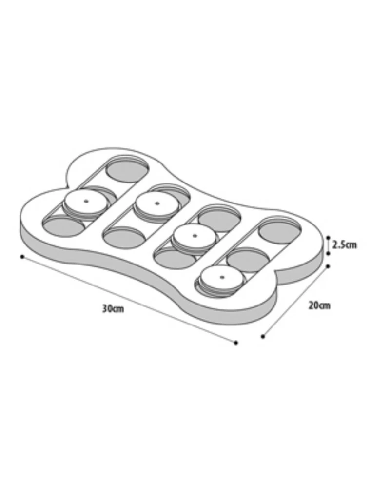 Flamingo Wooden Brain Train Apollo 30x20cm | Worldofanimals.nl Heeft Het! 4 Flamingo Wooden Brain Train Apollo 30x20cm | Worldofanimals.nl Heeft Het! - Afbeelding 2