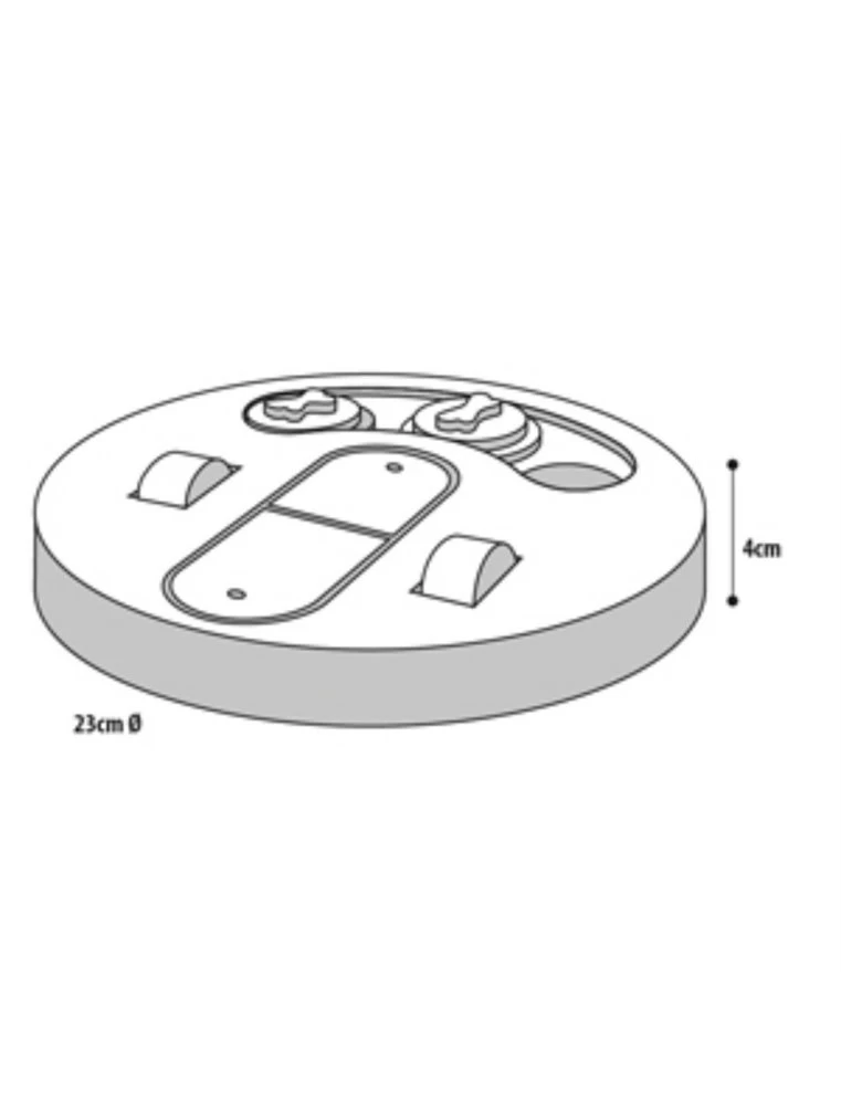 Flamingo Wooden Brain Train Helios - 23cm | Worldofanimals.nl Heeft Het! 4 Flamingo Wooden Brain Train Helios - 23cm | Worldofanimals.nl Heeft Het! - Afbeelding 2