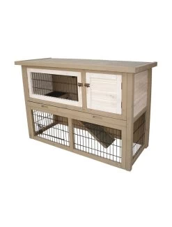 Duvo Woodland Konijnenhok Cotton Cottage | Worldofanimals.nl Heeft Het!