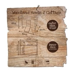 Huisdierbenodigdheden Verkoopwinkel -Huisdierbenodigdheden Verkoopwinkel woodland konijnenhok howie 2 cottage 3