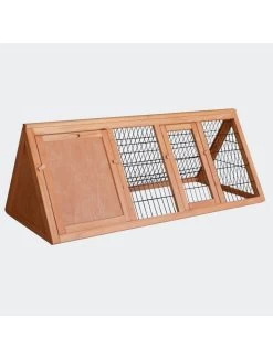 WorldPet Konijnenren Hout | Met Nachthok